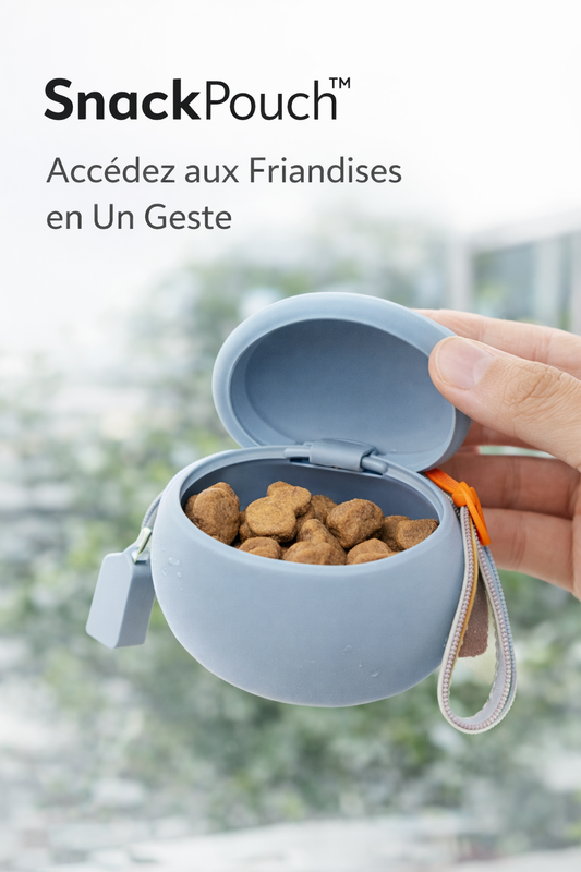 SnackPouch™ – Récompensez Votre Chien en Un Geste